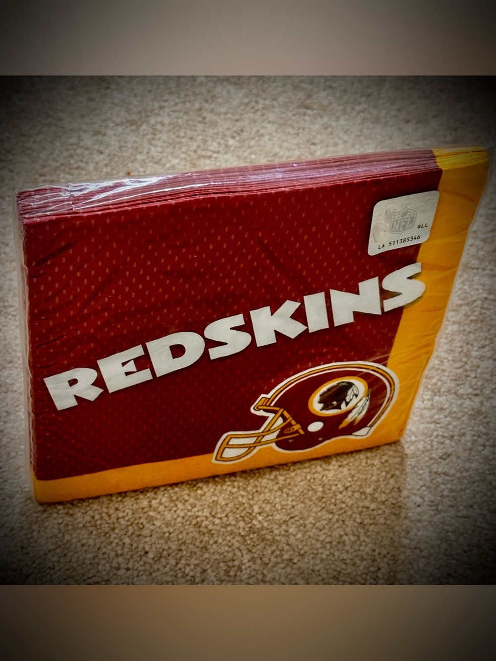 (#219) Washington Redskins DesignWare Paper Napkins